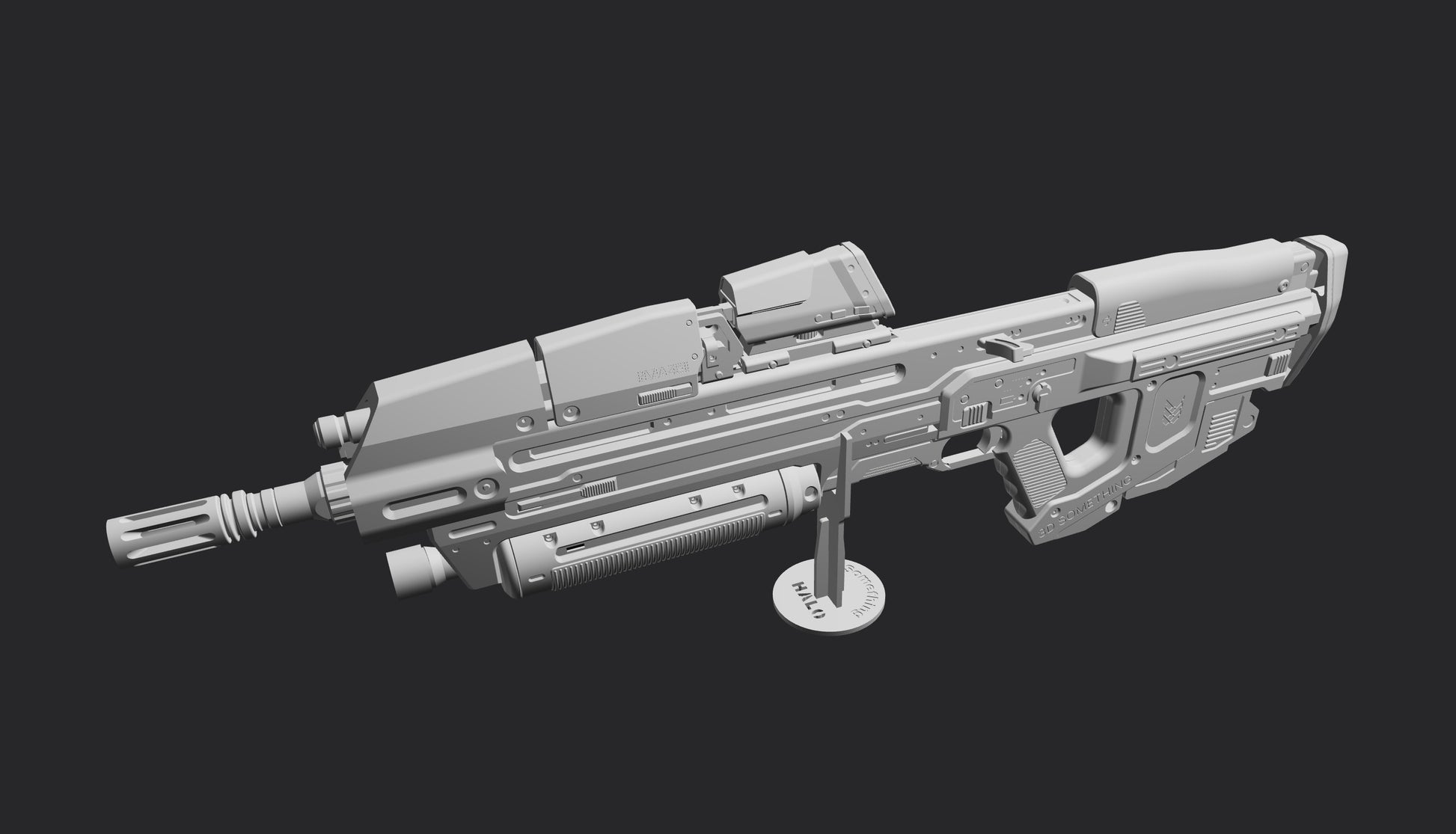 HALO5 MA40 infinite 3d print STL with code