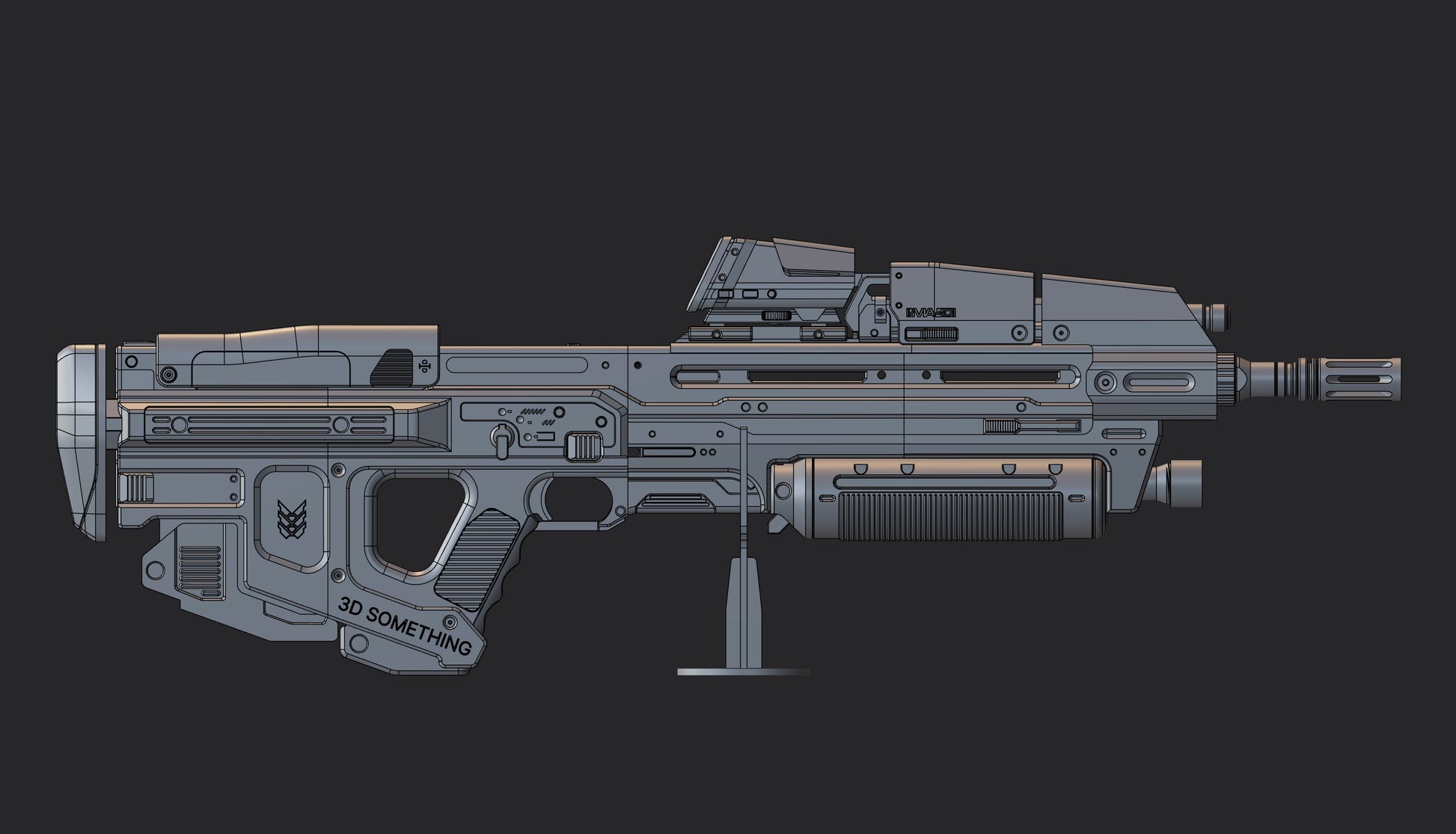 HALO5 MA40 infinite 3d print STL with code