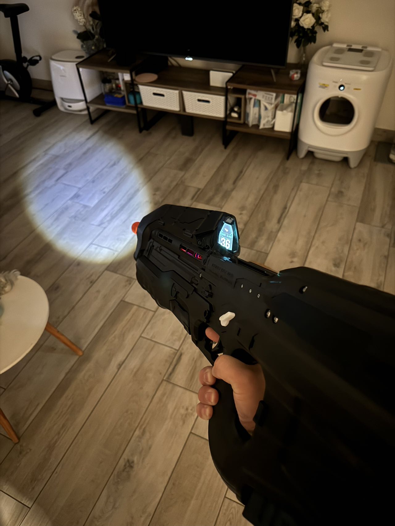 Halo5 MA5D  game-like prop 3d print raw kit with electronics