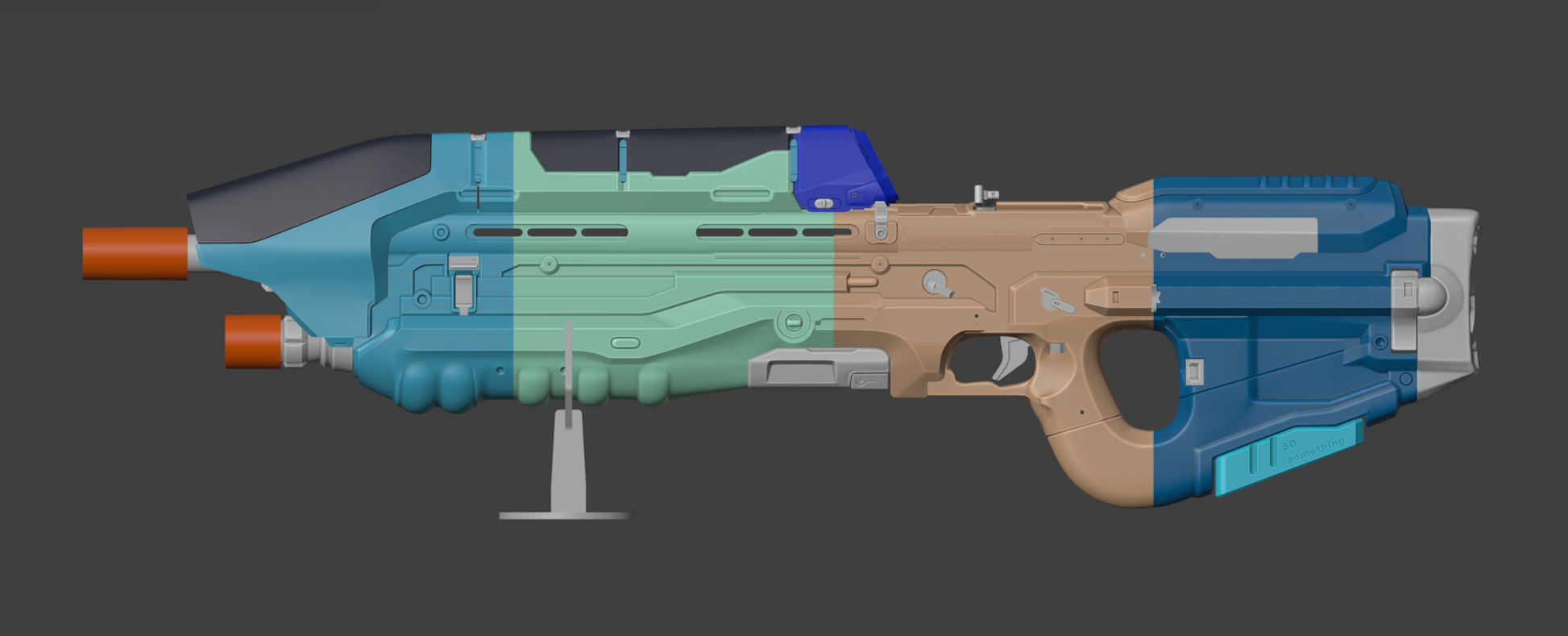 halo5 MA5D  3d print file with code