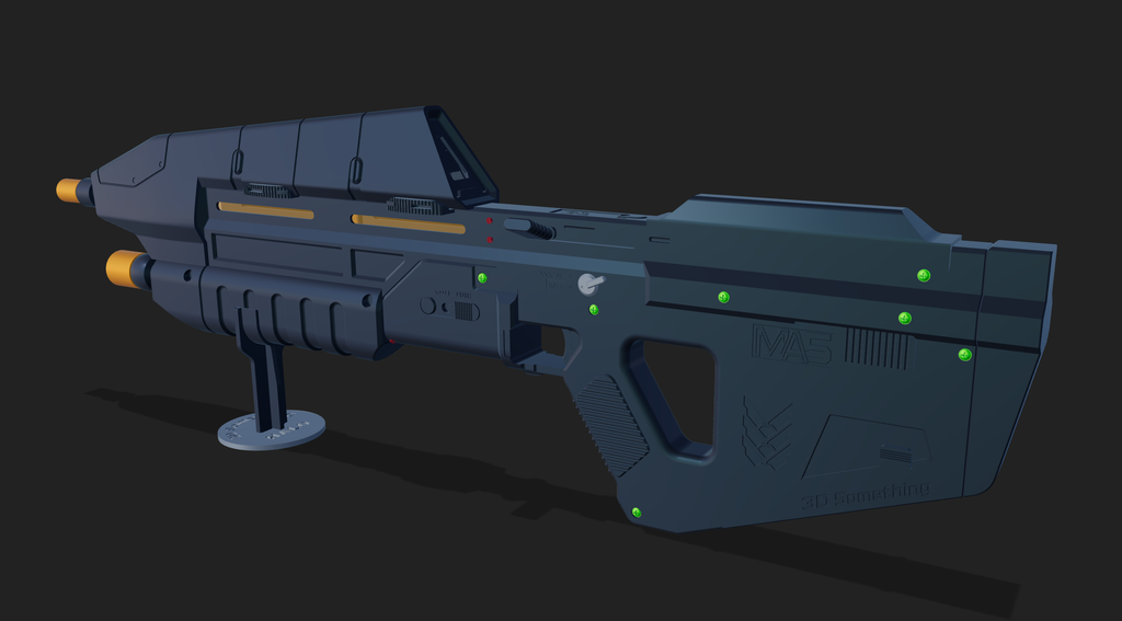 Remake Halo Campaign Evolved MA5 3d Print STL file with firmware