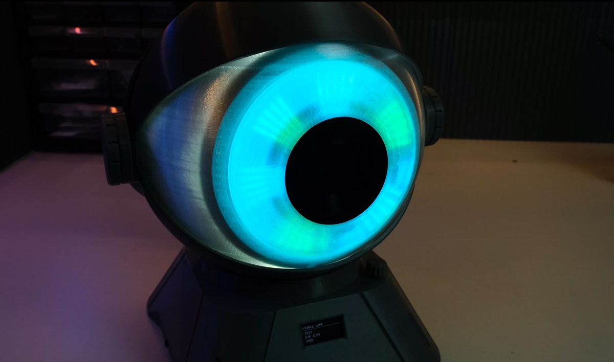 Mechanical Eyeball Lamp — Complete DIY Digital Kit