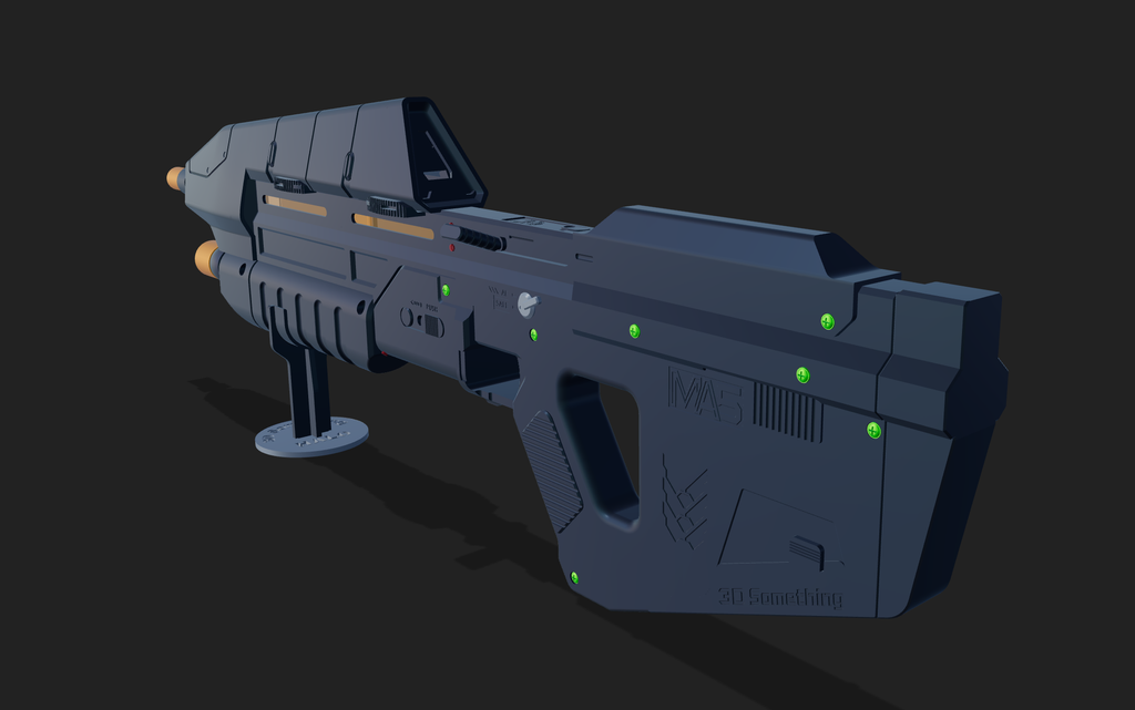 Remake Halo Campaign Evolved MA5 3d Print STL file with firmware