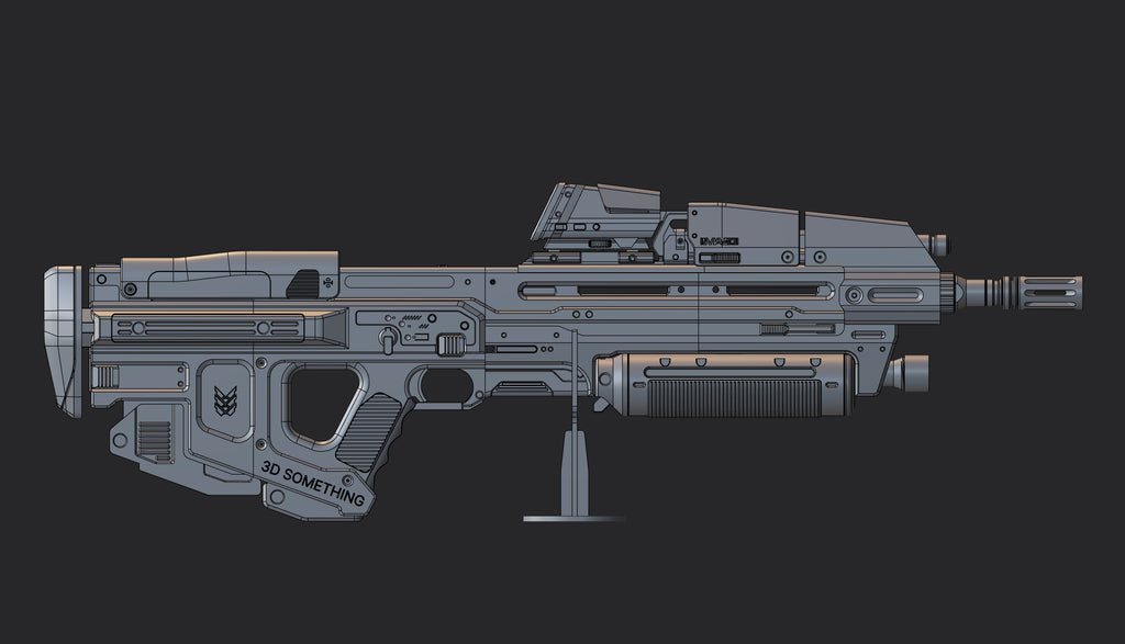 HALO5 MA40 infinite 3d print STL with code
