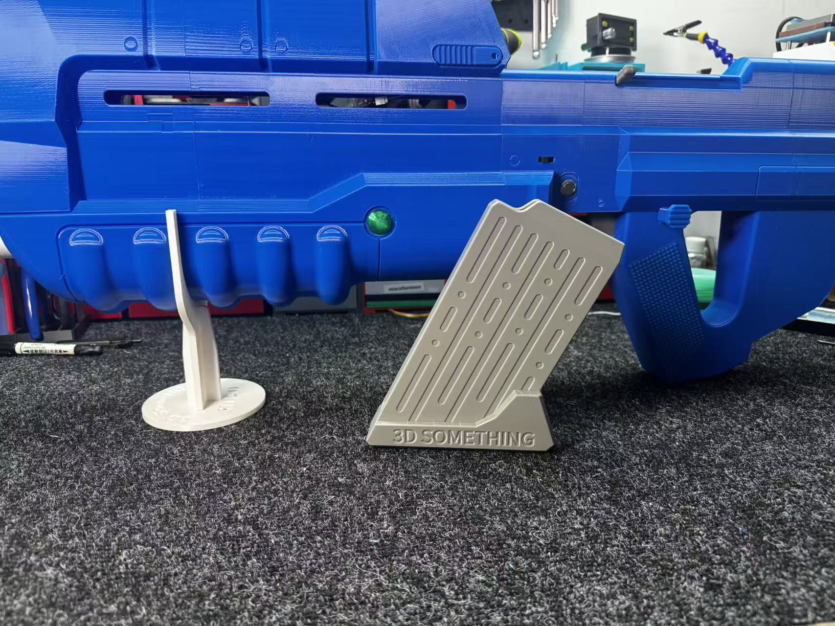 Halo:CE Assault Rifle Inspired Prop – 3D Printed DIY Kit with Electronics