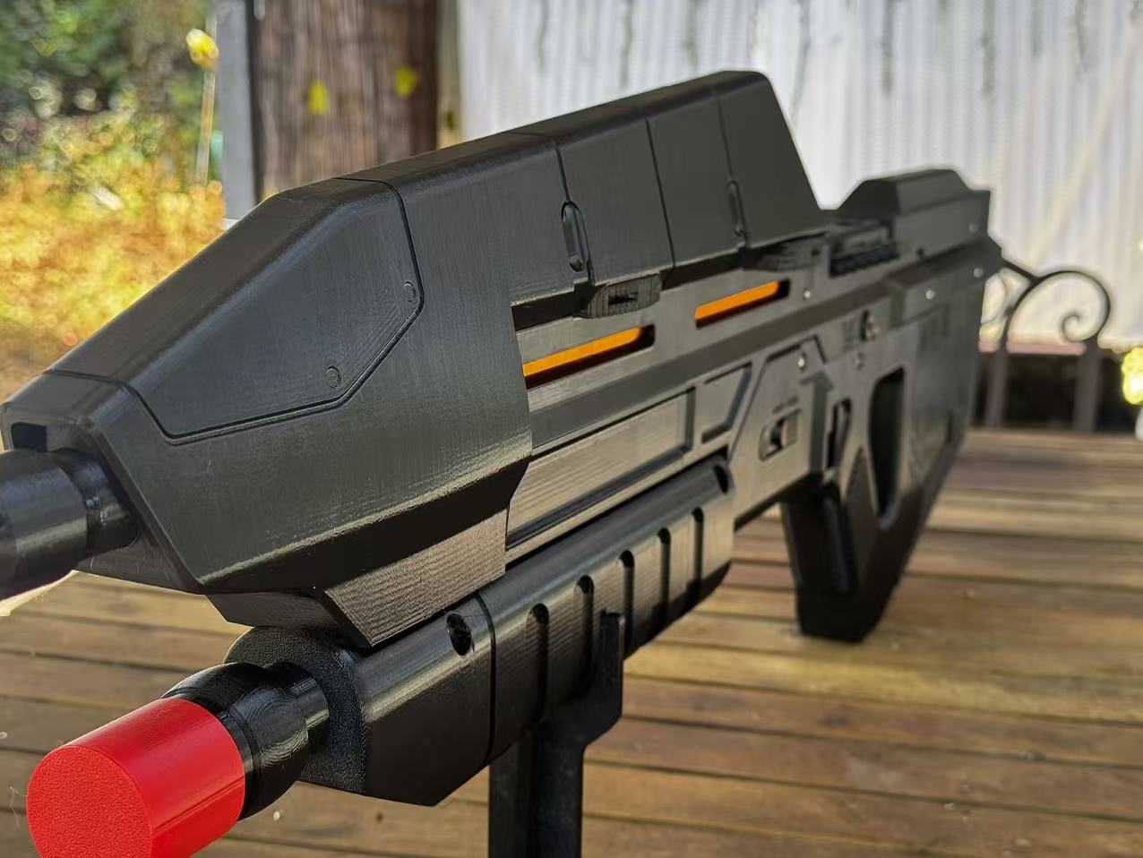 Halo CE remake MA5 style 3D Printed Prop Kit with Electronics, Sound & Display (Unpainted)