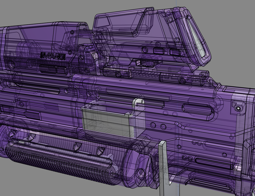 Halo MA40 3D Print STL File with Firmware