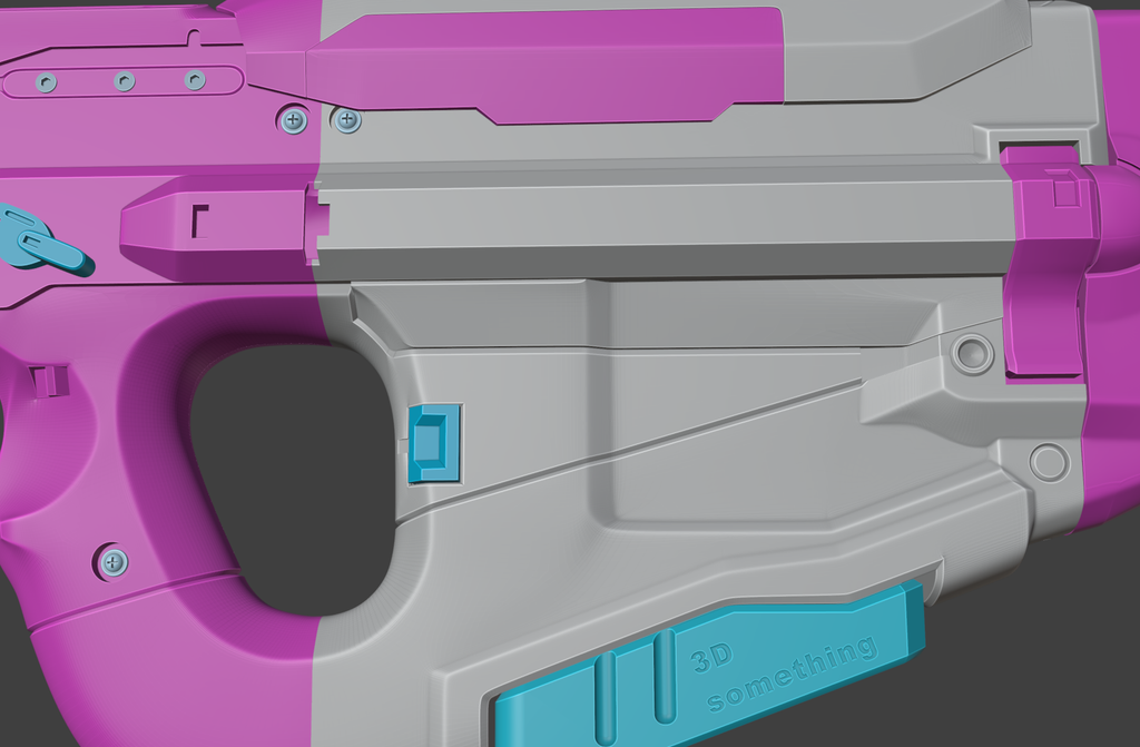 Halo MA5D 3D Print STL File with Firmware