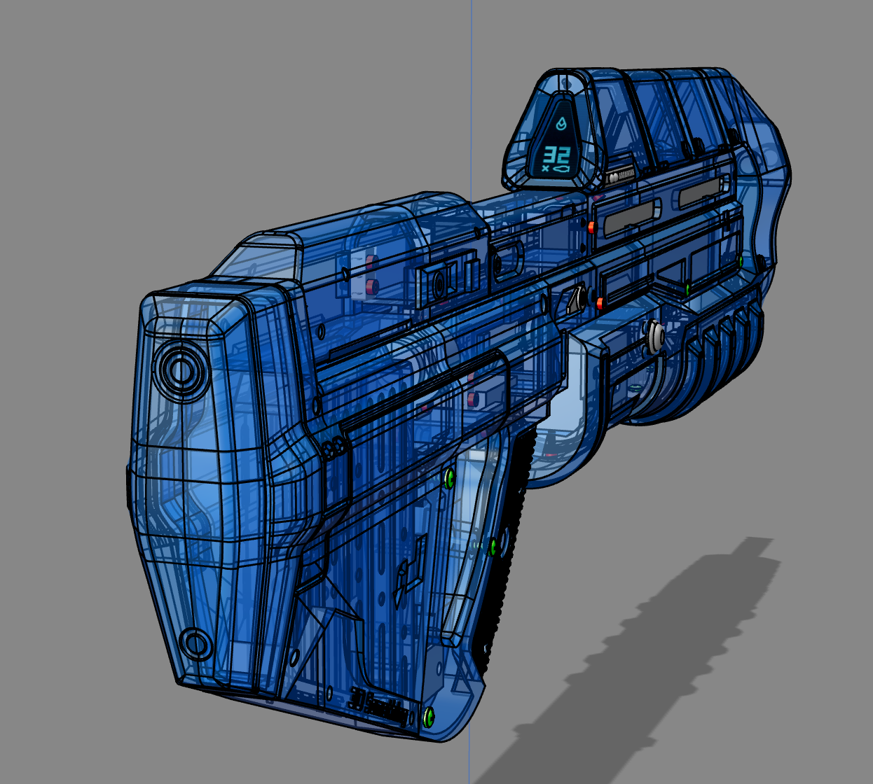 Halo3 & odst MA5C 3d Print STL file with firmware