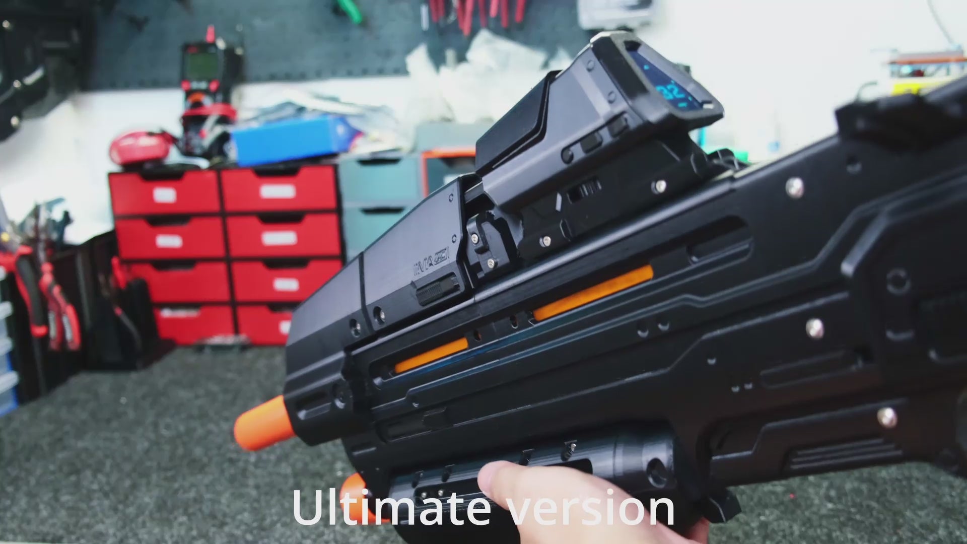 Halo MA40 style 3D Printed Prop Kit with Electronics, Sound & Display (Unpainted)